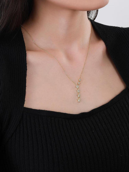 Stylish Rose Gold Plated Pendant Chain For Womens
