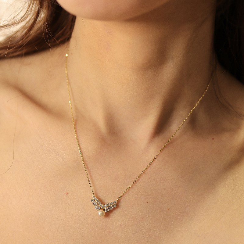 unique Rose Gold Plated Pendant Chain For Womens