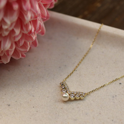unique Rose Gold Plated Pendant Chain For Womens